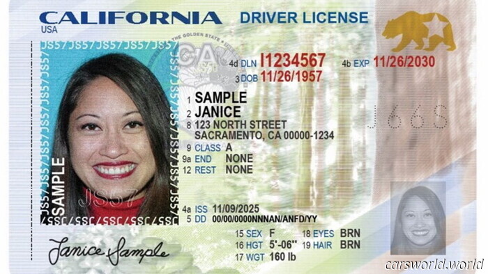 California's New Driver's License Conceals a Digital Secret That Most Won't Notice | Carscoops